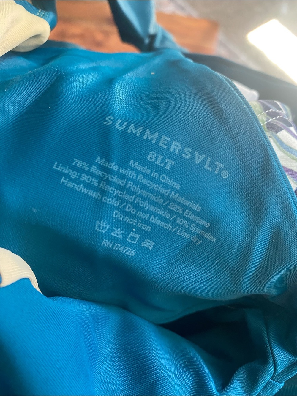 Summersalt Ruched Sidestroke Women’s One-Piece Swimsuit Seaweed Size 8LT NWT - Picture 14 of 14